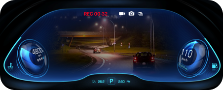 NOAH cluster with a road camera view between gauges